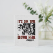Die Goonies "Es ist unsere Zeit hier unten" Postkarte (Stehend Vorderseite)
