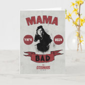 Die Goonies Mama Fratelli "Du warst schlecht" Karte (Gelbe Blume)