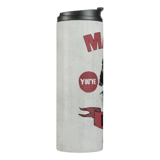 Die Goonies Mama Fratelli "Du warst schlecht" Thermosbecher (Nach links gedreht)