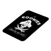 Die Goonies "Niemals sagen Die Piraten-Abzeichen Magnet (Linke Seite)