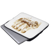 Die Goonies Pirate Schiff Wasserfarbe Grafik Laptopschutzhülle (Vorne Knopf)