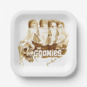 Die Goonies Pirate Schiff Wasserfarbe Grafik Pappteller (Vorderseite)