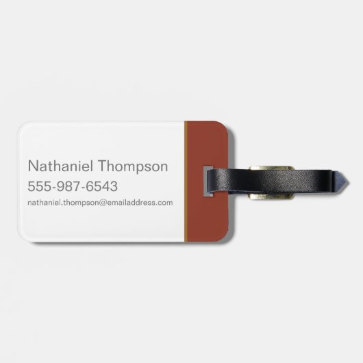 Die Goonies Pirate Ship Silhouette Graphic Gepäckanhänger (Rückseite horizontal)