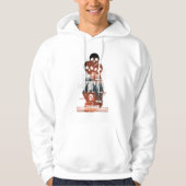 Die Goonies Pirate Ship Silhouette Graphic Hoodie (Vorderseite)