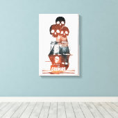 Die Goonies Pirate Ship Silhouette Graphic Leinwanddruck (Insitu (Holzboden))