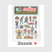 Die Goonies Retro Aufkleber Blatt Grafik (Blatt)