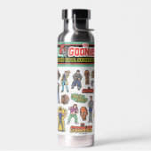Die Goonies Retro Aufkleber Blatt Grafik Trinkflasche (Links)