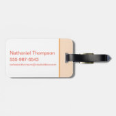 Die Goonies Retro Mikey Riding Bike Grafik Gepäckanhänger (Rückseite horizontal)