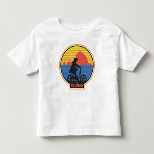 Die Goonies Retro Mikey Riding Bike Grafik Kleinkind T-shirt