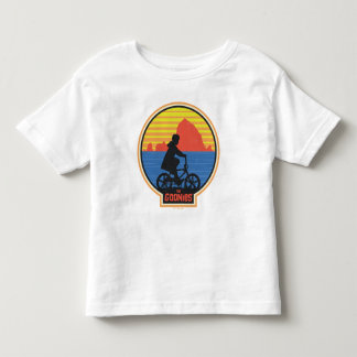 Die Goonies Retro Mikey Riding Bike Grafik Kleinkind T-shirt