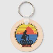 Die Goonies Retro Mikey Riding Bike Grafik Schlüsselanhänger (Rückseite)