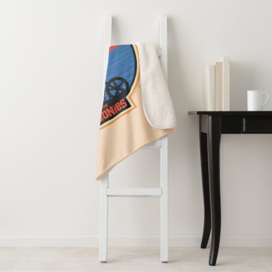 Die Goonies Retro Mikey Riding Bike Grafik Sherpadecke (Beispiel)