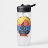 Die Goonies Retro Mikey Riding Bike Grafik Trinkflasche (Links)