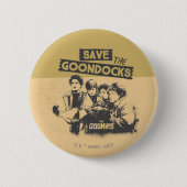 Die Goonies "Rettete die Ziegenanken" Button (Vorderseite)
