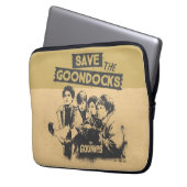 Die Goonies "Rettete die Ziegenanken" Laptopschutzhülle (Vorderseite Links)