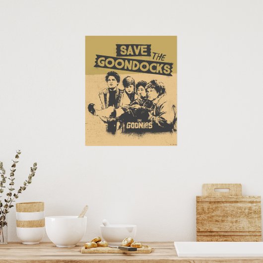 Die Goonies "Rettete die Ziegenanken" Poster (Küche)