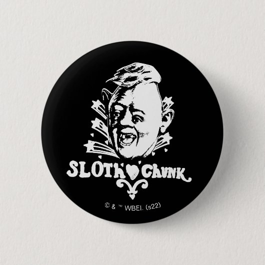 Die Goonies "Sloth-Kristall" Button (Vorderseite)