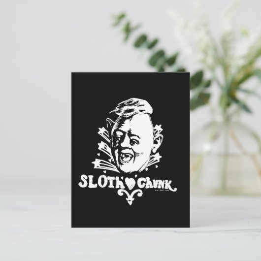 Die Goonies "Sloth-Kristall-Chunk" Postkarte (Stehend Vorderseite)