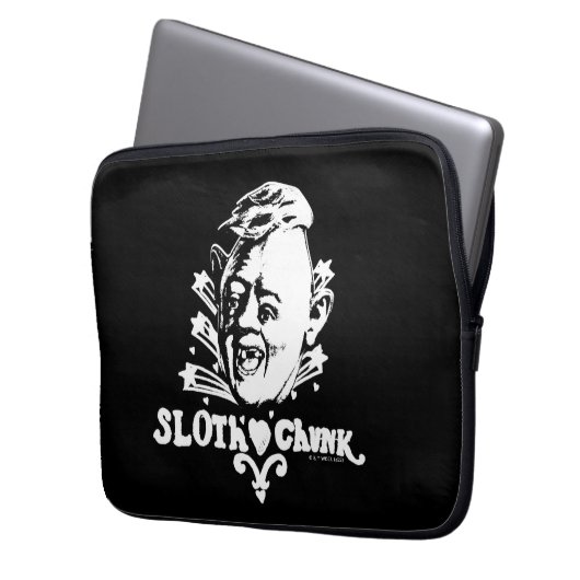 Die Goonies "Sloth-Kristall" Laptopschutzhülle (Vorderseite Links)