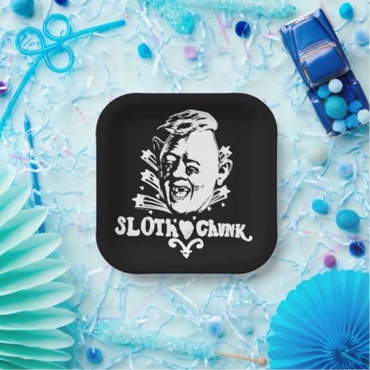 Die Goonies "Sloth-Kristall" Pappteller (Party)