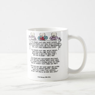 Die Goops, sie lecken ihre Finger Kaffeetasse