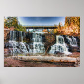 Die Gooseberiefälle Poster (Vorne)