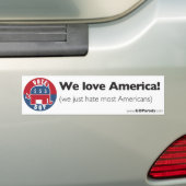 Die gop-Lieben Amerika Autoaufkleber (Auf Auto)