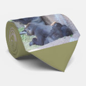 Die Gorilla-Familie Krawatte (Gerollt)