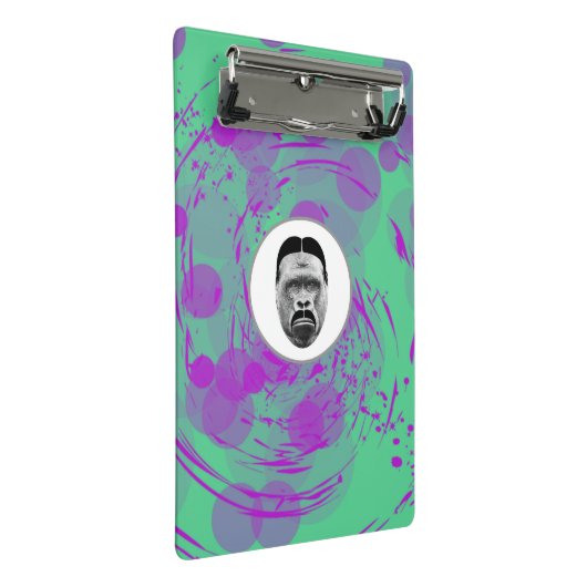 Die Gorilla Mini-Zwischenablage Mini Klemmbrett (Schrägansicht)