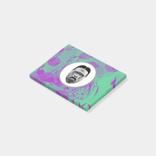 Die Gorilla Post-it®-Hinweise Post-it Klebezettel (angewinkelt)