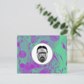Die Gorilla Postkarte (Stehend Vorderseite)