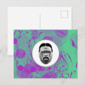Die Gorilla Postkarte (Vorne/Hinten)