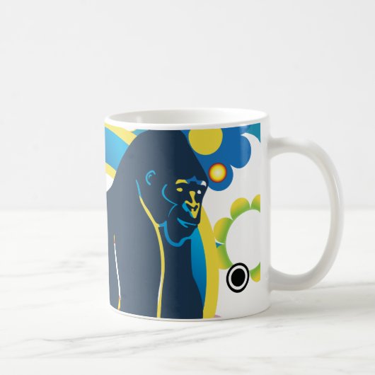 Die Gorilla-Tasse Kaffeetasse (Rechts)