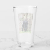 Die Gorillas gerettet Glas (Rückseite)