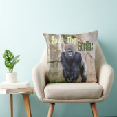 Die Gorillas gerettet Kissen (Stuhl )