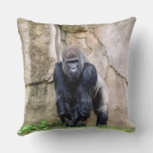 Die Gorillas gerettet Kissen (Rückseite)