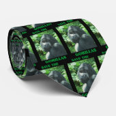 Die Gorillas gerettet Krawatte (Gerollt)