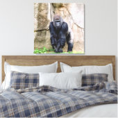 Die Gorillas gerettet Leinwanddruck (Insitu (Schlafzimmer))