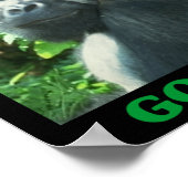 Die Gorillas gerettet Poster (Ecke)