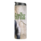 Die Gorillas gerettet Thermosbecher (Nach rechts gedreht)