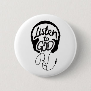 Die gospelloten Redewendungen Ästhetisch Christlic Button