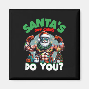 Die Got Gewinne des Weihnachtsmanns machen das fes Magnet