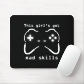 Die Got Mad Skills Video Game Controller Maus von  Mousepad (Mit Mouse)