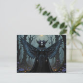 Die Goth-Fee Postkarte (Stehend Vorderseite)