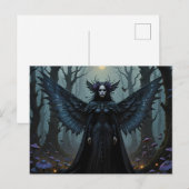 Die Goth-Fee Postkarte (Vorne/Hinten)