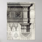 Die gotische Entablature Poster (Vorne)