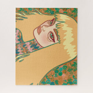 Die gotische Frau Puzzle