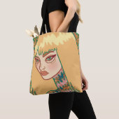 Die gotische Frau Tasche (Von Nahem)