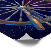 Die gotische Göttin der drei Schicksale ART PRINT Poster (Ecke)