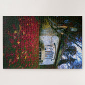 Die gotische Hütte. Puzzle (Horizontal)